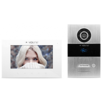 ZESTAW WIDEODOMOFONOWY JEDNORODZINNY VIDILINE C5-IP 12-24VDC